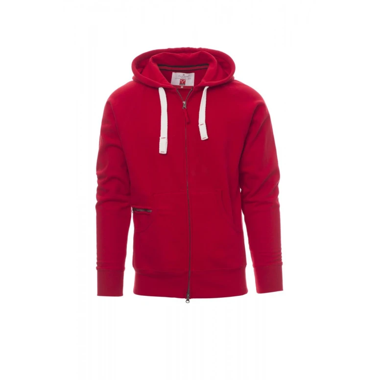 Alles muss raus -  Arbeitskapuzenpullover mit Reißverschluss und langer Zip Payper Dallas+ AY 7535 Größe L Farbe Blau Royal