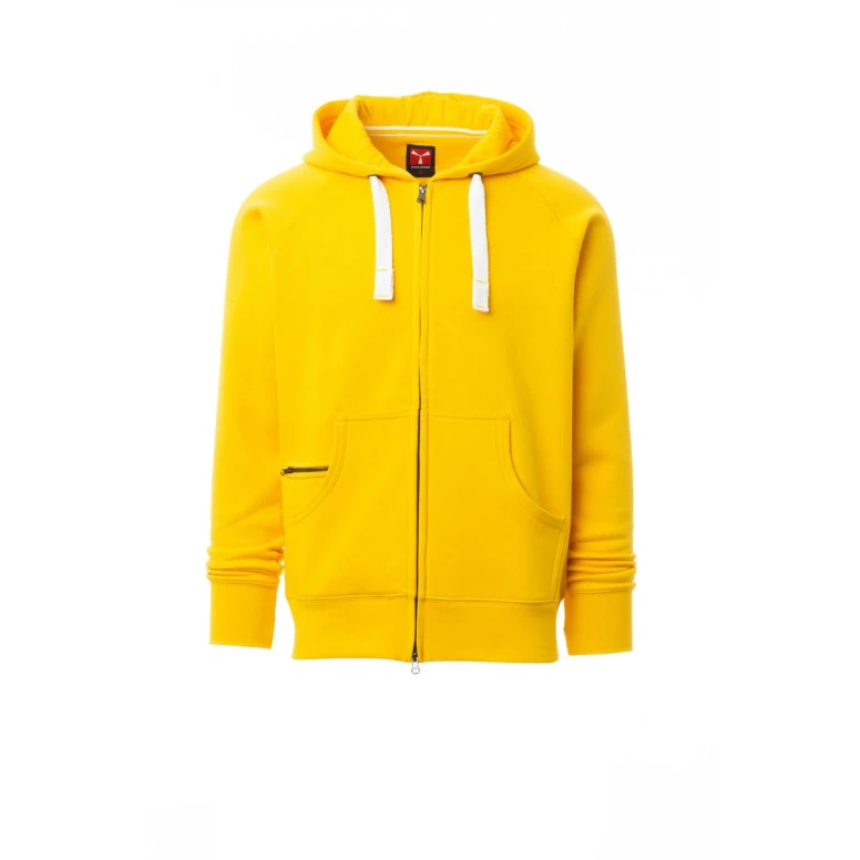 Alles muss raus -  Arbeitskapuzenpullover mit Reißverschluss und langer Zip Payper Dallas+ AY 7535 Größe L Farbe Blau Royal