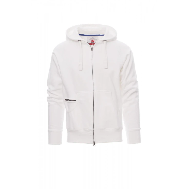 Alles muss raus -  Arbeitskapuzenpullover mit Reißverschluss und langer Zip Payper Dallas+ AY 7535 Größe L Farbe Blau Royal