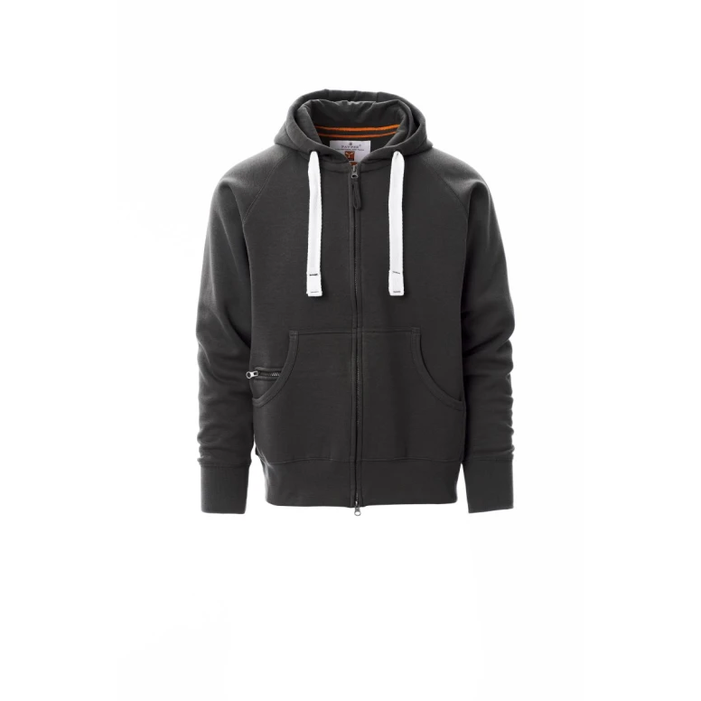 Alles muss raus -  Arbeitskapuzenpullover mit Reißverschluss und langer Zip Payper Dallas+ AY 7535 Größe L Farbe Blau Royal