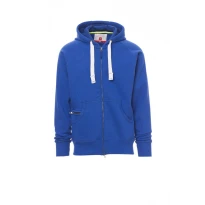 Alles muss raus -  Arbeitskapuzenpullover mit Reißverschluss und langer Zip Payper Dallas+ AY 7535 Größe L Farbe Blau Royal