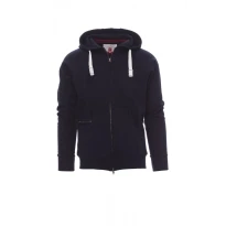 Alles muss raus -  Arbeitskapuzenpullover mit Reißverschluss und langer Zip Payper Dallas+ AY 7535 Größe L Farbe Blau Royal