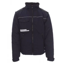 Alles muss raus -  Arbeitsjacke mit abnehmbaren Ärmeln und ergonomischem Rücken Warm 2.0 -  Payper AY 7248 Grau Größe 4XL