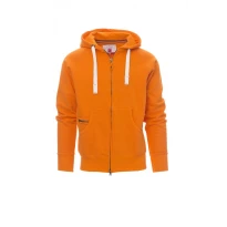 Alles muss raus -  Arbeitskapuzenpullover mit Reißverschluss und langer Zip Payper Dallas+ AY 7535 Größe L Farbe Smoke