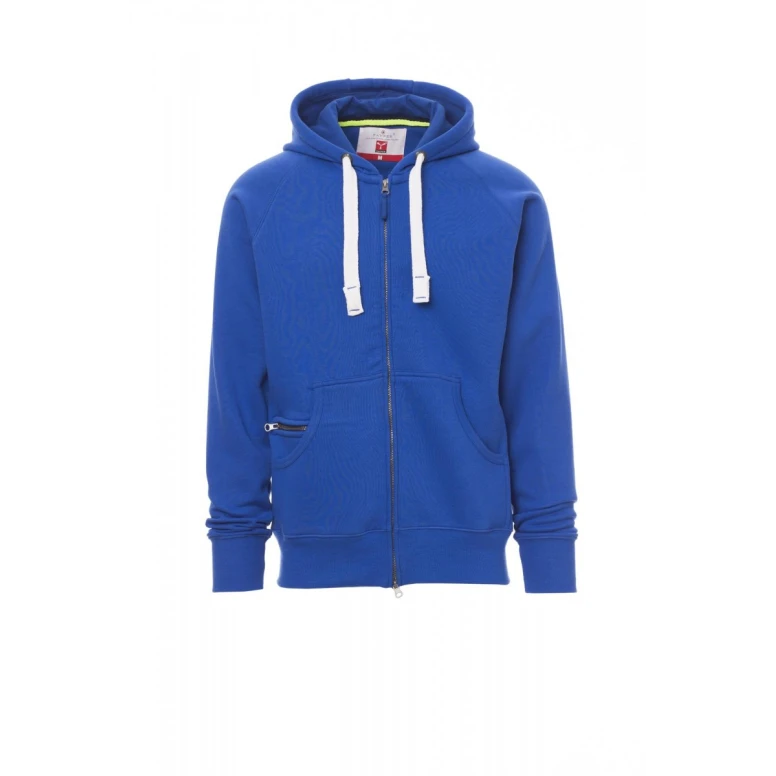 Alles muss raus -  Arbeitskapuzenpullover mit Reißverschluss und langer Zip Payper Dallas+ AY 7535 Größe L Farbe Smoke