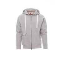 Alles muss raus -  Arbeitskapuzenpullover mit Reißverschluss und langer Zip Payper Dallas+ AY 7535 Größe L Farbe Smoke