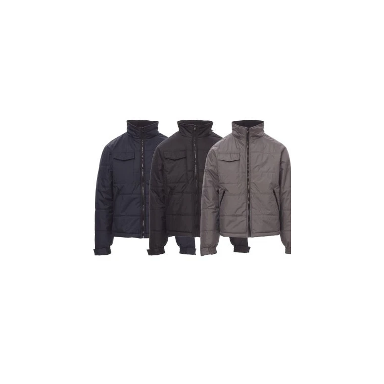 Alles muss raus -  Multitaschen- Arbeitsjacke mit gestepptem Galaxy- Futter -  Payper AY 7253 Schwarz Größe L