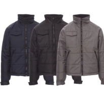 Alles muss raus -  Multitaschen- Arbeitsjacke mit gestepptem Galaxy- Futter -  Payper AY 7253 Schwarz Größe L
