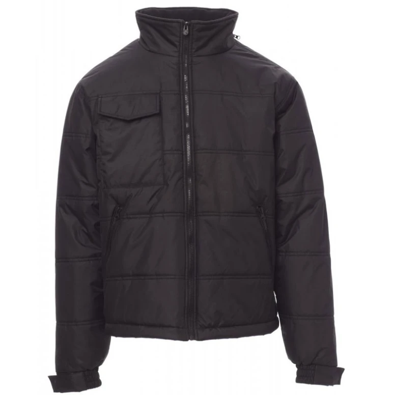 Alles muss raus -  Multitaschen- Arbeitsjacke mit gestepptem Galaxy- Futter -  Payper AY 7253 Schwarz Größe L