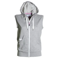 Alles muss raus -  Sweatweste mit Kapuze Boxer Damen -  Payper BOXER LADY Größe M Farbe Grau meliert