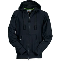 Alles muss raus -  Vollzipper- Pullover mit Kapuze Hawaii+ -  Payper AY 7552 Größe M Farbe Weiß