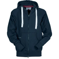 Alles muss raus -  Vollzipper- Pullover mit Kapuze Hawaii+ -  Payper AY 7552 Größe M Farbe Weiß