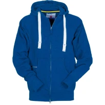 Alles muss raus -  Vollzipper- Pullover mit Kapuze Hawaii+ -  Payper AY 7552 Größe M Farbe Weiß