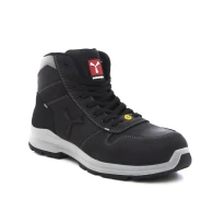 Alles muss raus -  Sicherheitsschuhe Payper Get Force Mid Unisex S3 SRC ESD MID NABUK Farbe Rauchgrau kühl Nummer 44