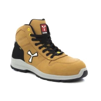 Alles muss raus -  Sicherheitsschuhe Payper Get Force Mid Unisex S3 SRC ESD MID NABUK Farbe Rauchgrau kühl Nummer 44