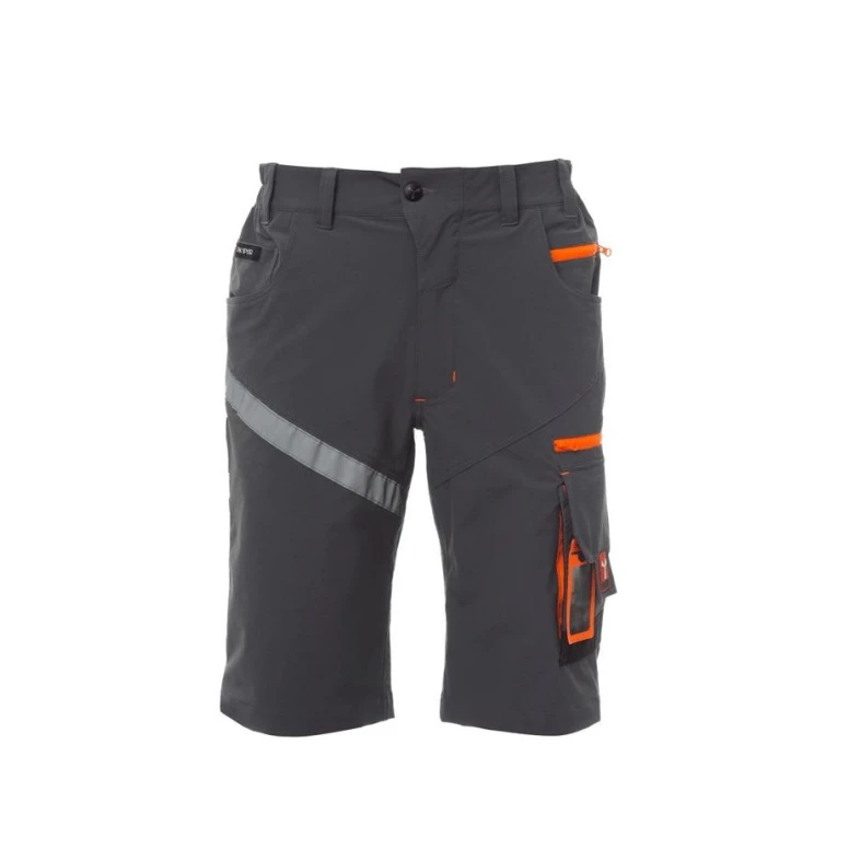 Alles muss raus -  Unisex- Arbeits- Bermudas Multitaschen Stretch Payper Next 4W Shorts AY 7316 Farbe Anthrazit Schwarz Größe 52