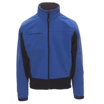 Alles muss raus -  Ergonomische Softshell- Multitaschen- Jacke Bicolor Storm -  Payper AY 7237 Größe L Grau/Schwarz