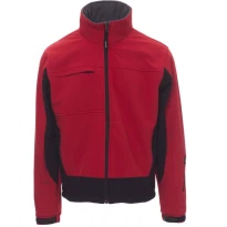 Alles muss raus -  Ergonomische Softshell- Multitaschen- Jacke Bicolor Storm -  Payper AY 7237 Größe L Grau/Schwarz