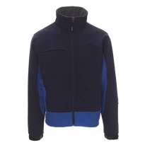 Alles muss raus -  Ergonomische Softshell- Multitaschen- Jacke Bicolor Storm -  Payper AY 7237 Größe L Grau/Schwarz