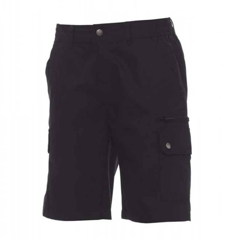 Alles muss raus -  Arbeitsbermuda Multitaschen Sommer mit klassischem Schnitt Rimini Summer -  Payper Farbe Schwarz Größe XL