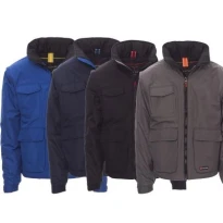 Alles muss raus -  Arbeitsjacke Multitaschen Escape -  Payper  AY 7230 Blau nvy/Blau royal Größe S