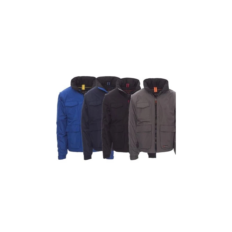 Alles muss raus -  Arbeitsjacke Multitaschen Escape -  Payper  AY 7230 Blau nvy/Blau royal Größe S