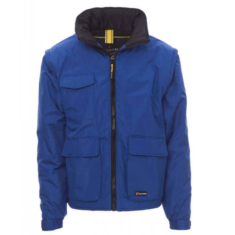 Alles muss raus -  Arbeitsjacke Multitaschen Escape -  Payper  AY 7230 Blau nvy/Blau royal Größe S