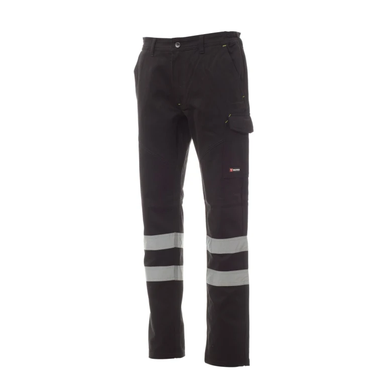Alles muss raus -  Unisex Arbeitshose 100% Baumwolle Multitaschen Payper Worker Winter Reflex AY 7307 Größe XL Navyblau
