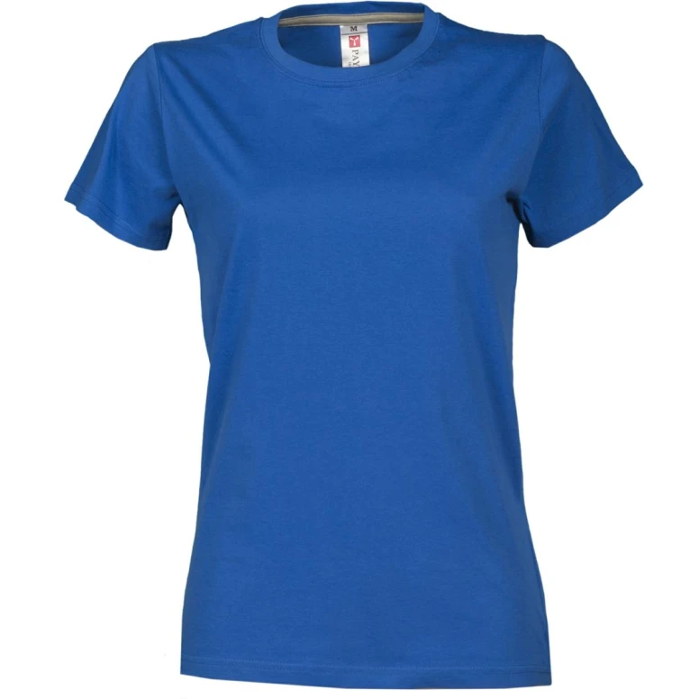 Alles muss raus -  Damen Kurzarm- T- Shirt Rundhals aus Baumwolle -  Payper SUNRISE LADY Größe XS Farbe Hellblau