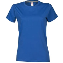 Alles muss raus -  Damen Kurzarm- T- Shirt Rundhals aus Baumwolle -  Payper SUNRISE LADY Größe XS Farbe Royal
