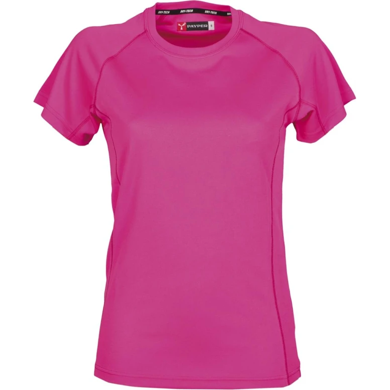Alles muss raus -  Damen Sport- T- Shirt Runner mit Raglanärmeln -  Payper RUNNER LADY Größe L Farbe Schwarz