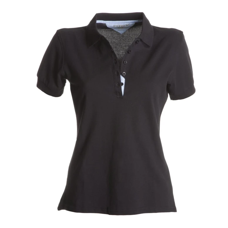 Alles muss raus -  Polo Kurzarm 100% Baumwolle Glamour -  Payper AY 7413 -  Größe M Farbe Schwarz