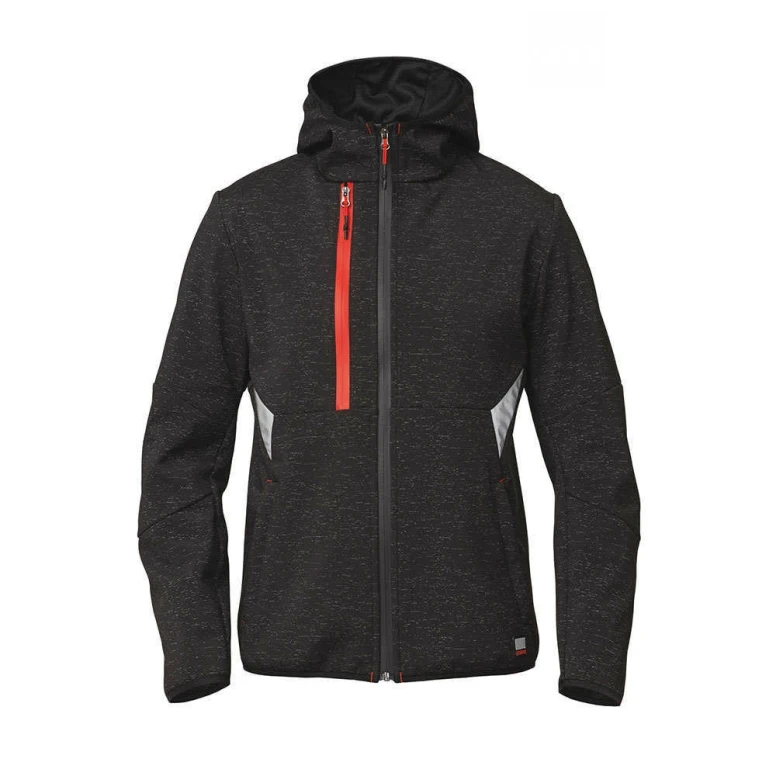 Alles muss raus -  Arbeitsjacke Softshell Stretch Finder Siggi Größe M Farbe Schwarz Silber