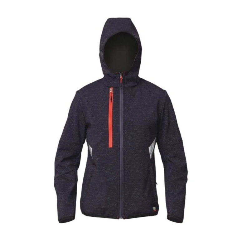 Alles muss raus -  Arbeitsjacke Softshell Stretch Finder Siggi Größe M Farbe Schwarz Silber