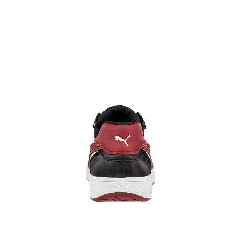 Alles muss raus -  Sicherheitsschuhe Puma Frontcourt Black/White/Red Low S3 FO HRO ESD SRC 640200 Nummer 39