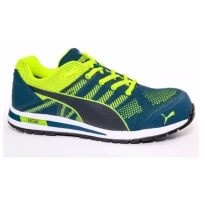 Alles muss raus -  Sicherheitsschuhe Puma ELEVATE KNIT GREEN LOW S1P HRO ESD SRC 643170 Nummer 39