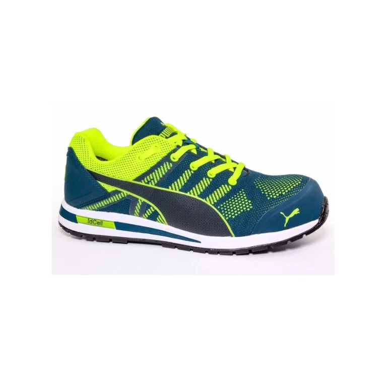 Alles muss raus -  Sicherheitsschuhe Puma ELEVATE KNIT GREEN LOW S1P HRO ESD SRC 643170 Nummer 39