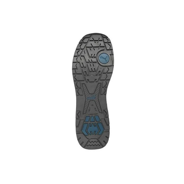 Alles muss raus -  Sicherheitsschuhe Puma ELEVATE KNIT GREEN LOW S1P HRO ESD SRC 643170 Nummer 39
