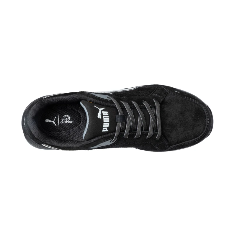 Alles muss raus -  Sicherheitsschuhe Puma Airtwist Black Low S3 HRO ESD SRC 644650 Nummer 45