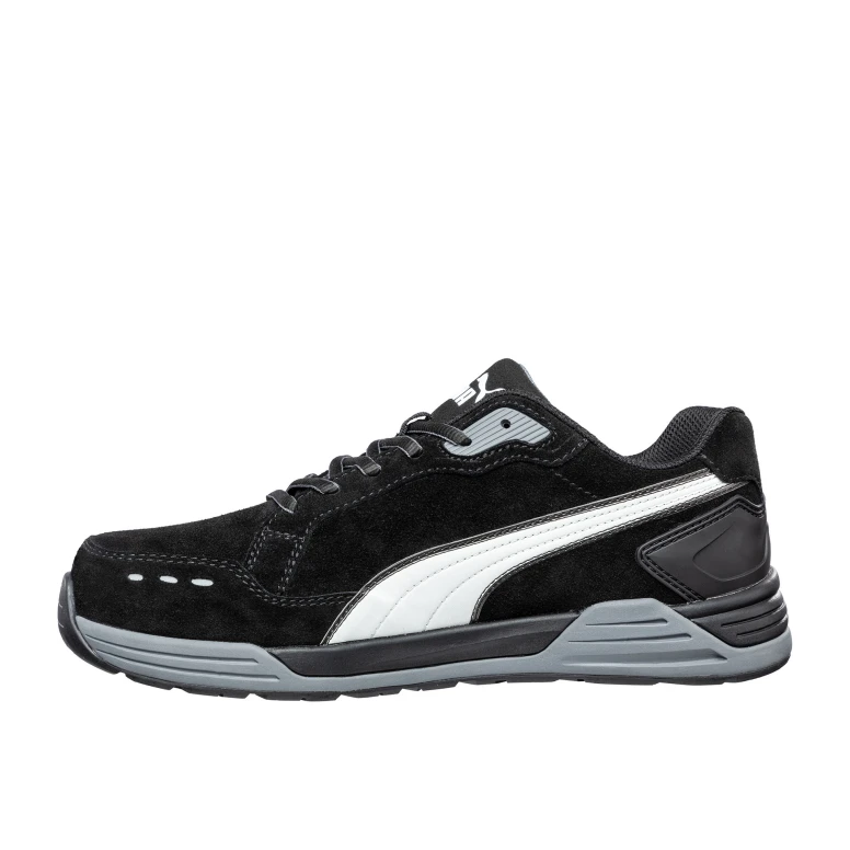 Alles muss raus -  Sicherheitsschuhe Puma Airtwist Black Low S3 HRO ESD SRC 644650 Nummer 45