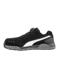 Alles muss raus -  Sicherheitsschuhe Puma Airtwist Black Disc Low mit BOA- Verschluss S3 HRO ESD SRC 644651 Nummer 43