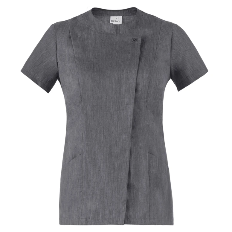 Alles muss raus -  Kurzärm Arbeitscoreanischejacke- Koch Giblor's Chiara Damen 20P02K202 Größe L Farbe Grau