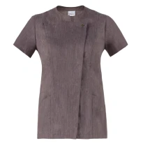 Alles muss raus -  Kurzärm Arbeitscoreanischejacke- Koch Giblor's Chiara Damen 20P02K202 Größe L Farbe Grau