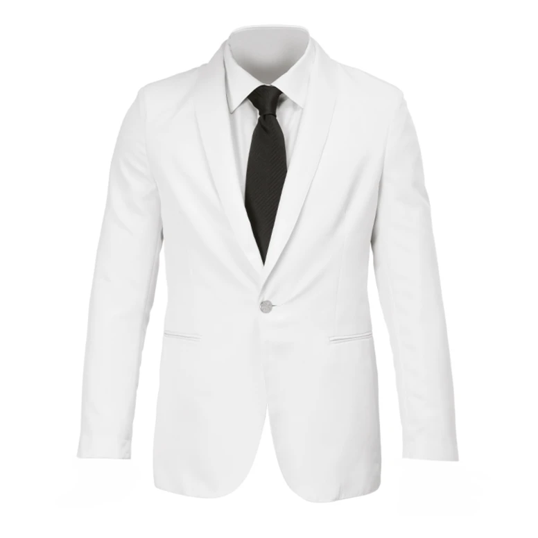Alles muss raus -  Arbeitsjacke 100% Polyester Giblor's Vittorio 121 Größe M Farbe Weiß