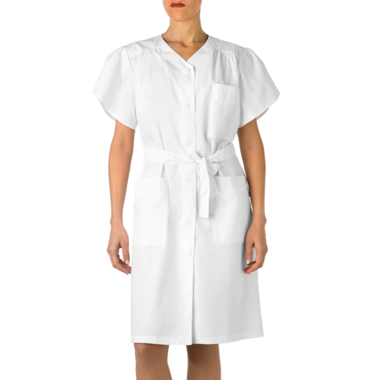Alles muss raus -  Medizinischer Arbeitskittel 100% Baumwolle Multitaschen Giblor's Maria Lady 204/B Größe 2XL