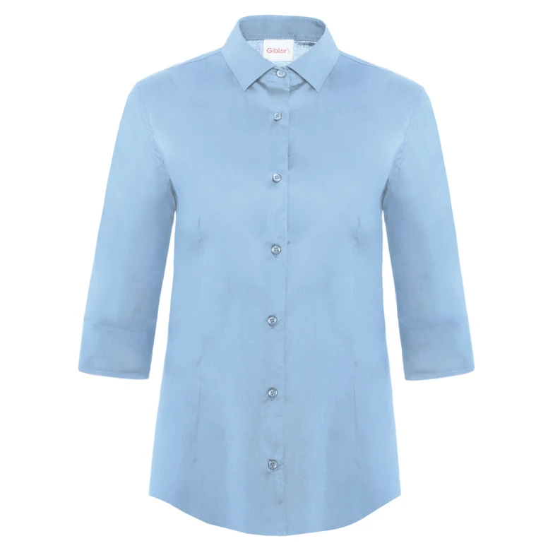 Alles muss raus - Arbeitshemd mit 3/4- Ärmeln Stretch Giblor's Flavia Lady 22P01N087 Größe 4XL