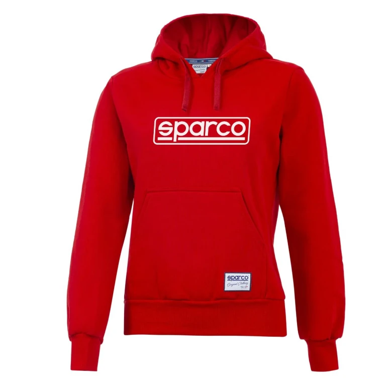 Alles muss raus -  Arbeitskapuzenpullover Sparco Hoodie Frame Lady 01316 Größe L Farbe Rot