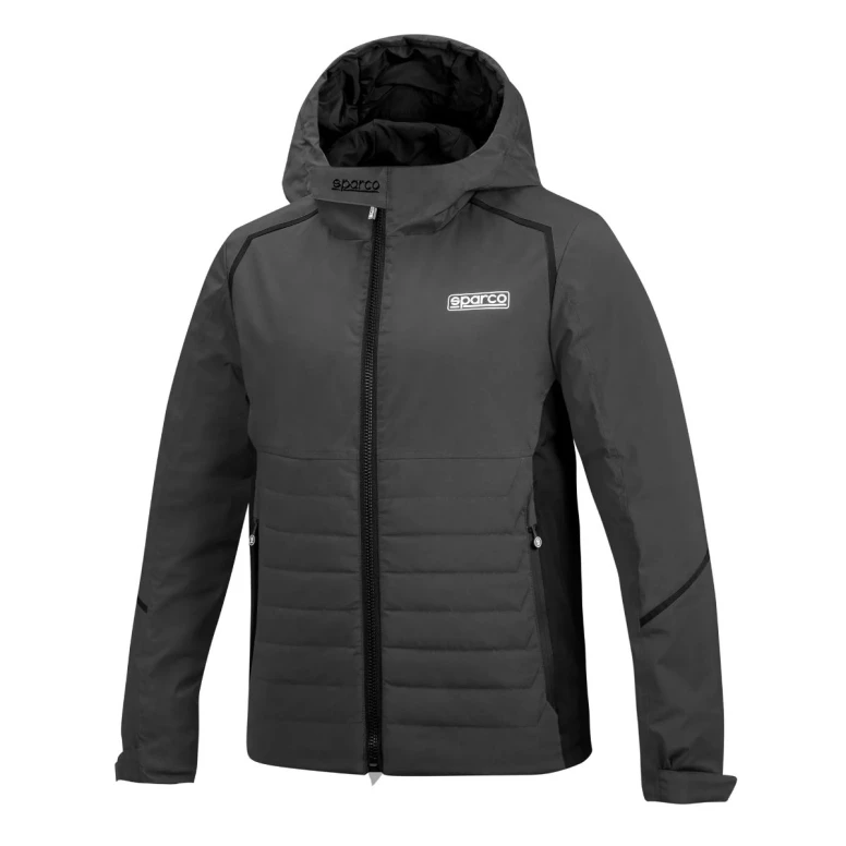 Alles muss raus -  Arbeitsjacke Sparco TeamWear Winter Jacket 01361 Größe L Farbe Blau Schwarz