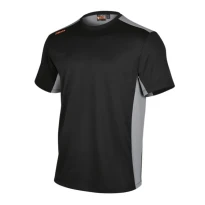 Alles muss raus -  Technisches Kurzarm Arbeits- T- Shirt Beta 7550G Grau Größe M