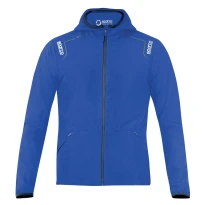 Alles muss raus -  Sparco WILSON Arbeitsjacke aus winddichtem, wasserabweisendem Material – Blau Größe L Farbe Rot